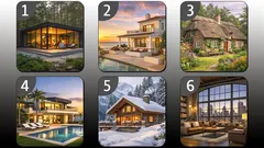 V akom dome by ste chceli bývať? Psychologický test na presnú sebaanalýzu osobnosti