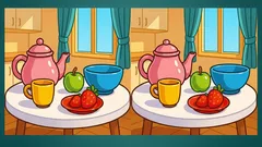 35-sekundová výzva: nájdite tri rozdiely v ovocí na stole