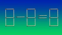 Ktorú zápalku a kam presunúť, aby bola rovnosť správna – šikovný test