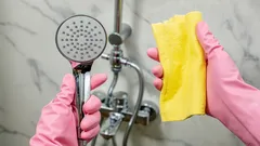Ako vyčistiť sprchovú hlavicu a odstrániť usadeniny z tvrdej vody – jednoduchá a účinná metóda