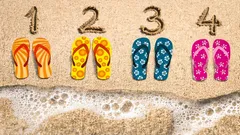 Aké šľapky si vyberiete? Test ukáže, kam je lepšie ísť na dovolenku