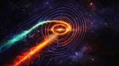 V blazare prvýkrát objavili druhý džet – znak vzácneho páru čiernych dier